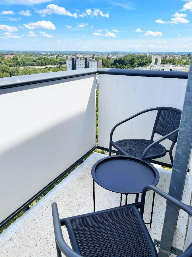 Panorama Home Mit Weitblick Auf Die City Ingolstadt Exteriör bild